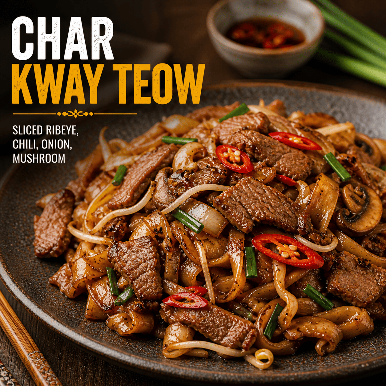 Char Kway Teow Six Ounces Coffee